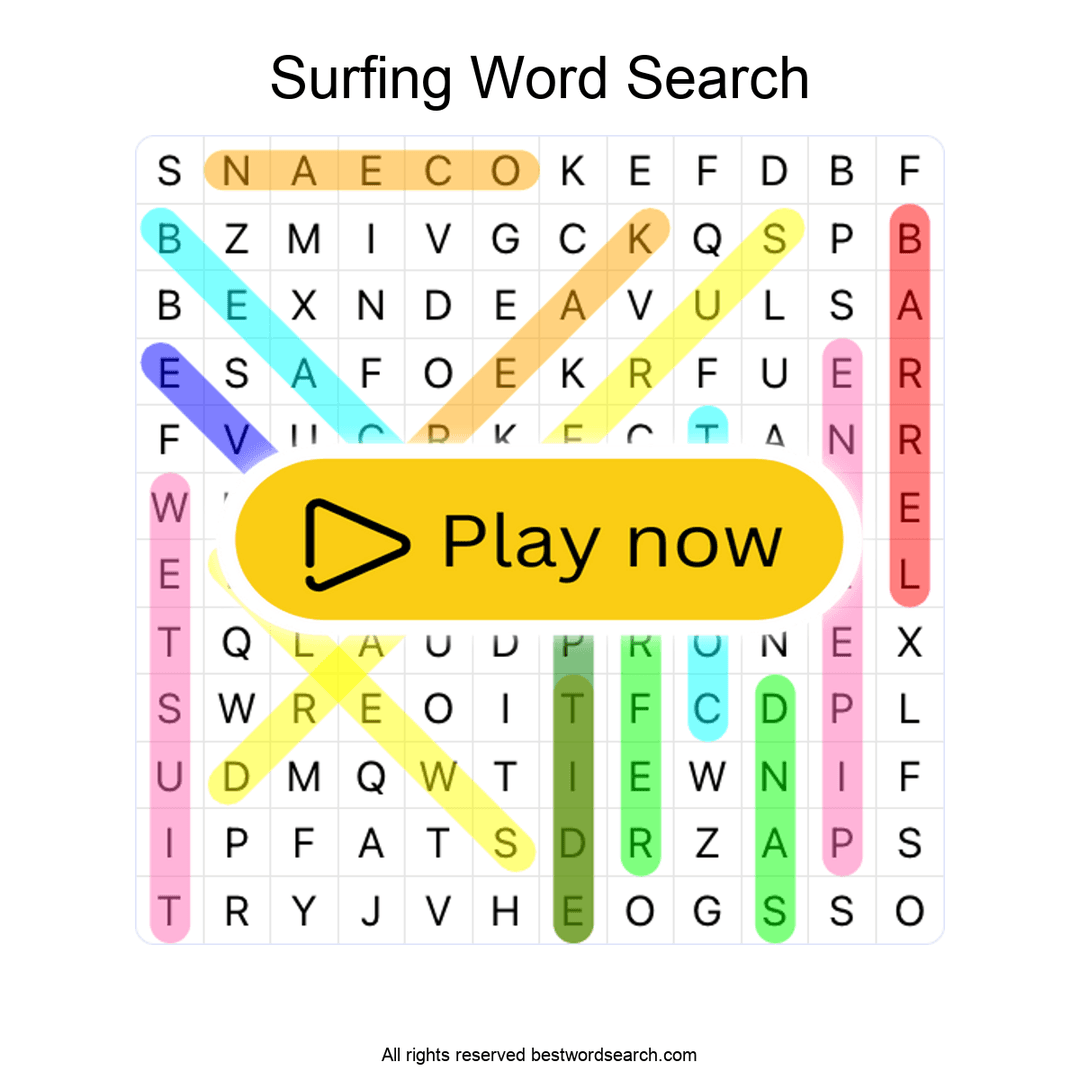 Surfing puzzle