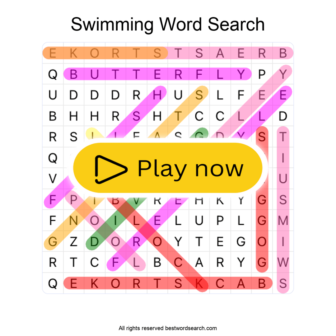 Swimming puzzle