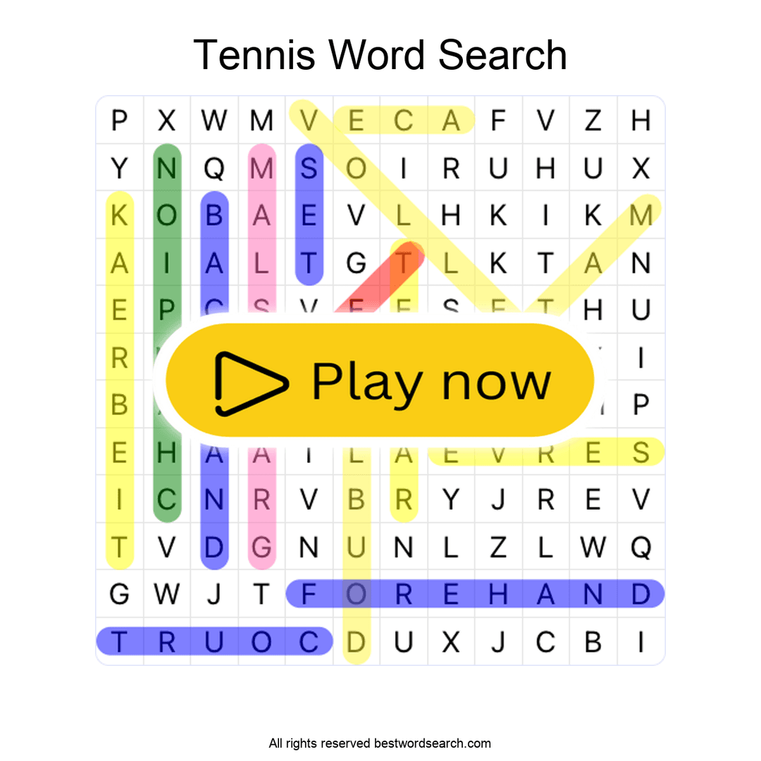 Tennis puzzle