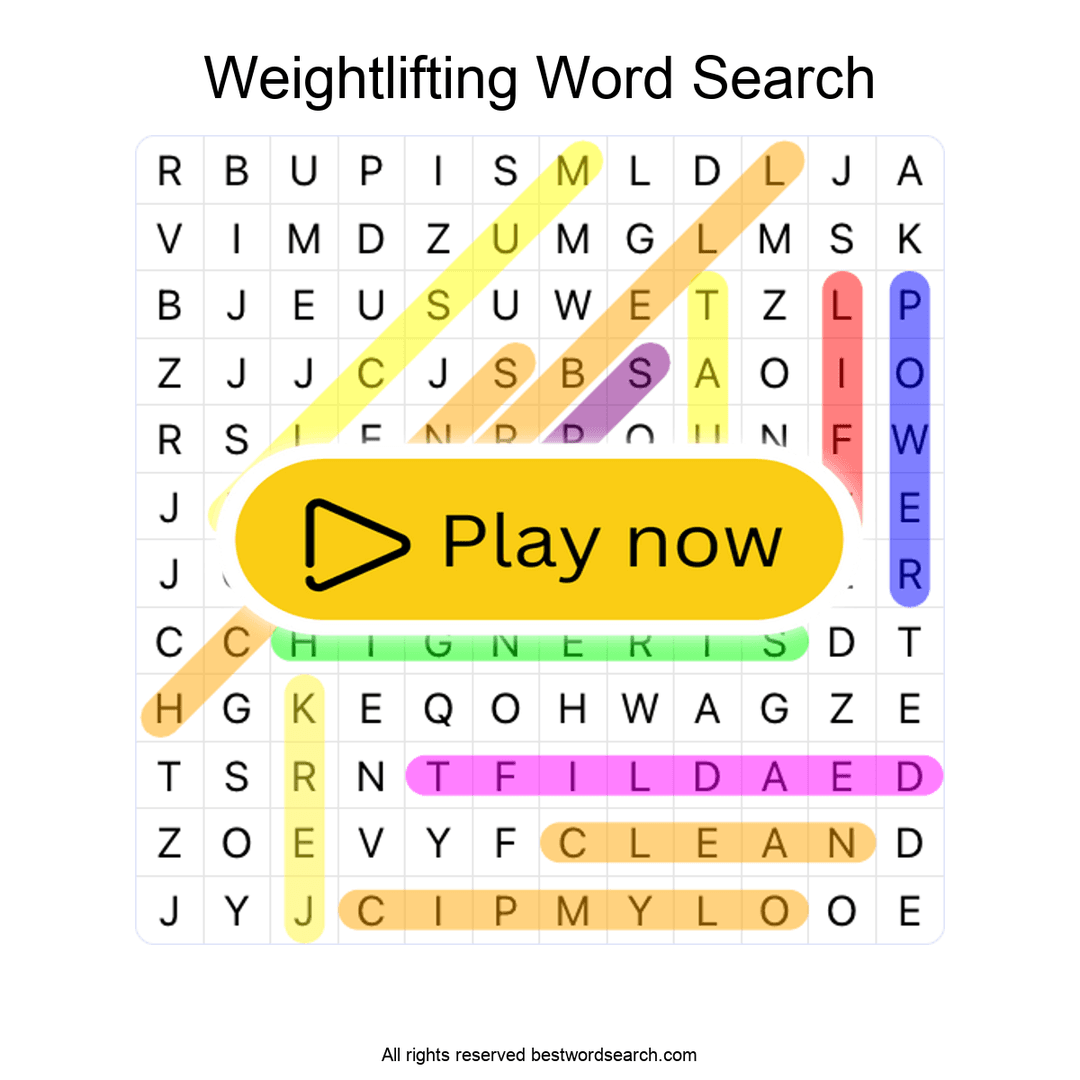 Weightlifting puzzle