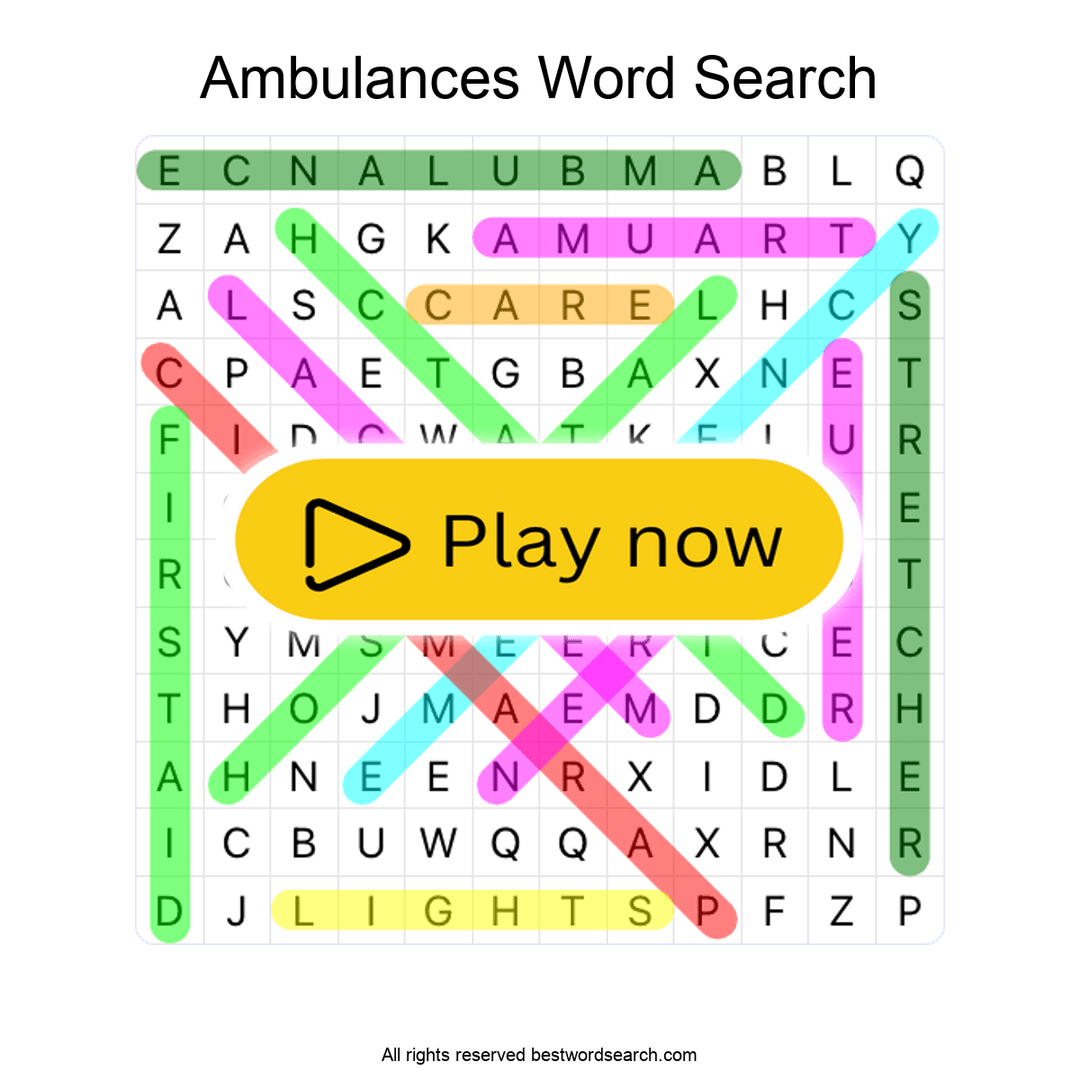 Ambulances puzzle