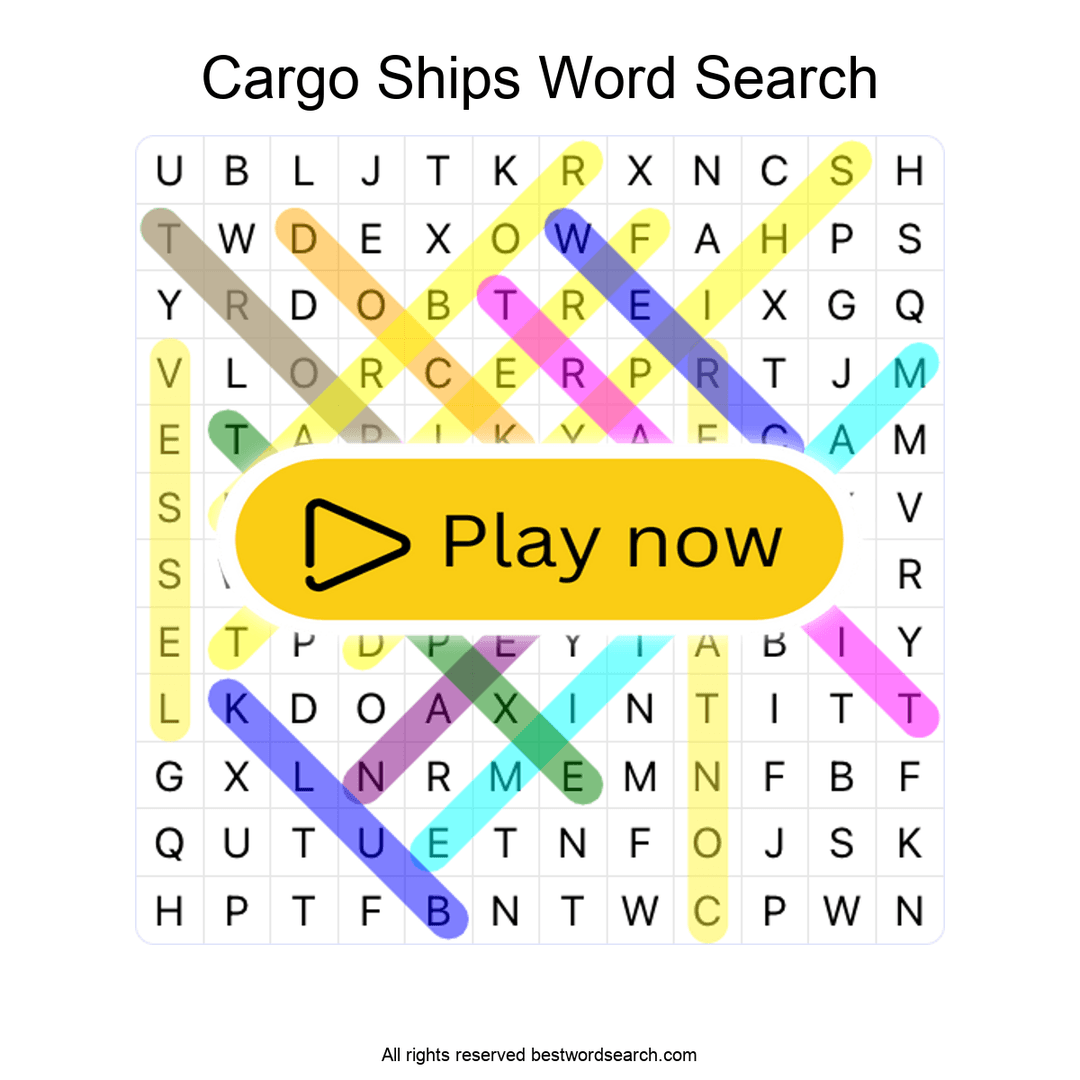 Cargo Ships puzzle