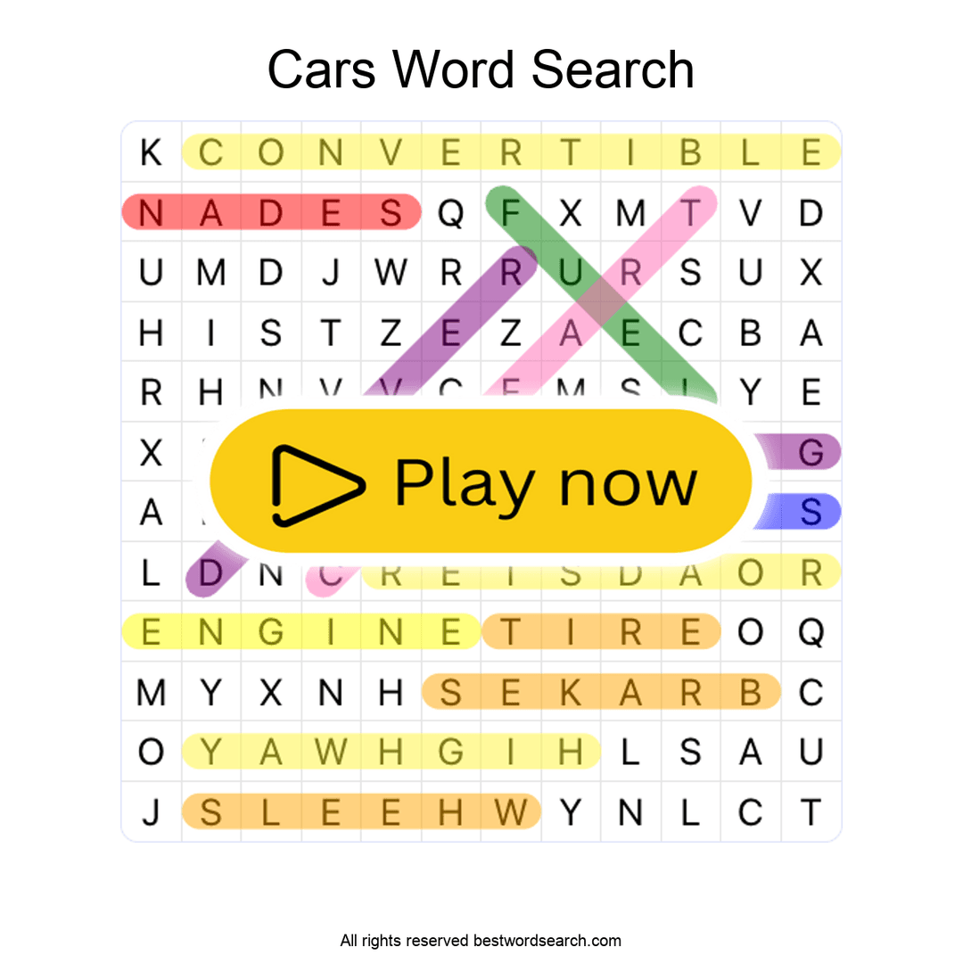 Cars puzzle