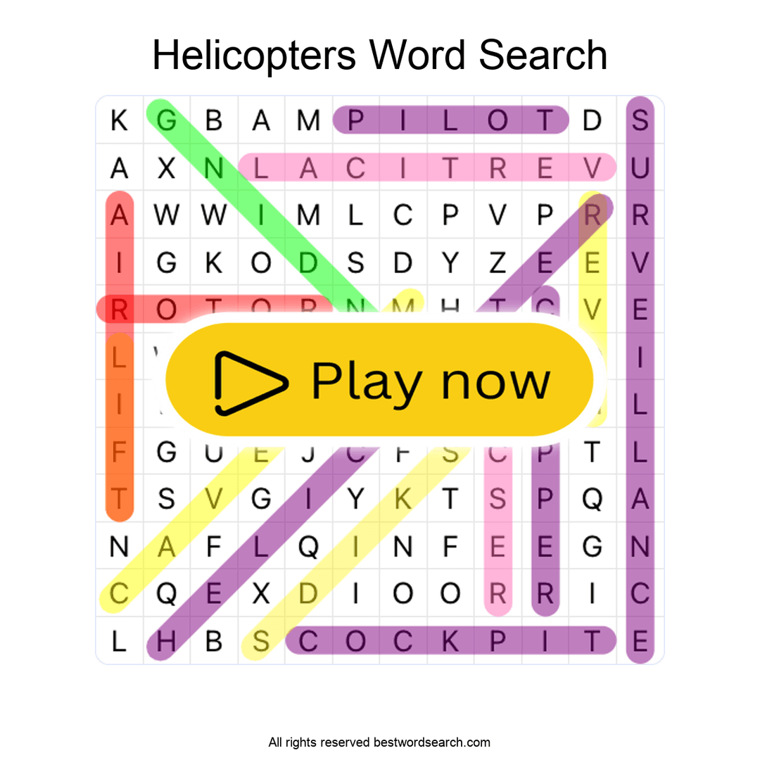 Helicopters puzzle