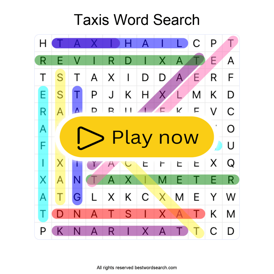 Taxis puzzle