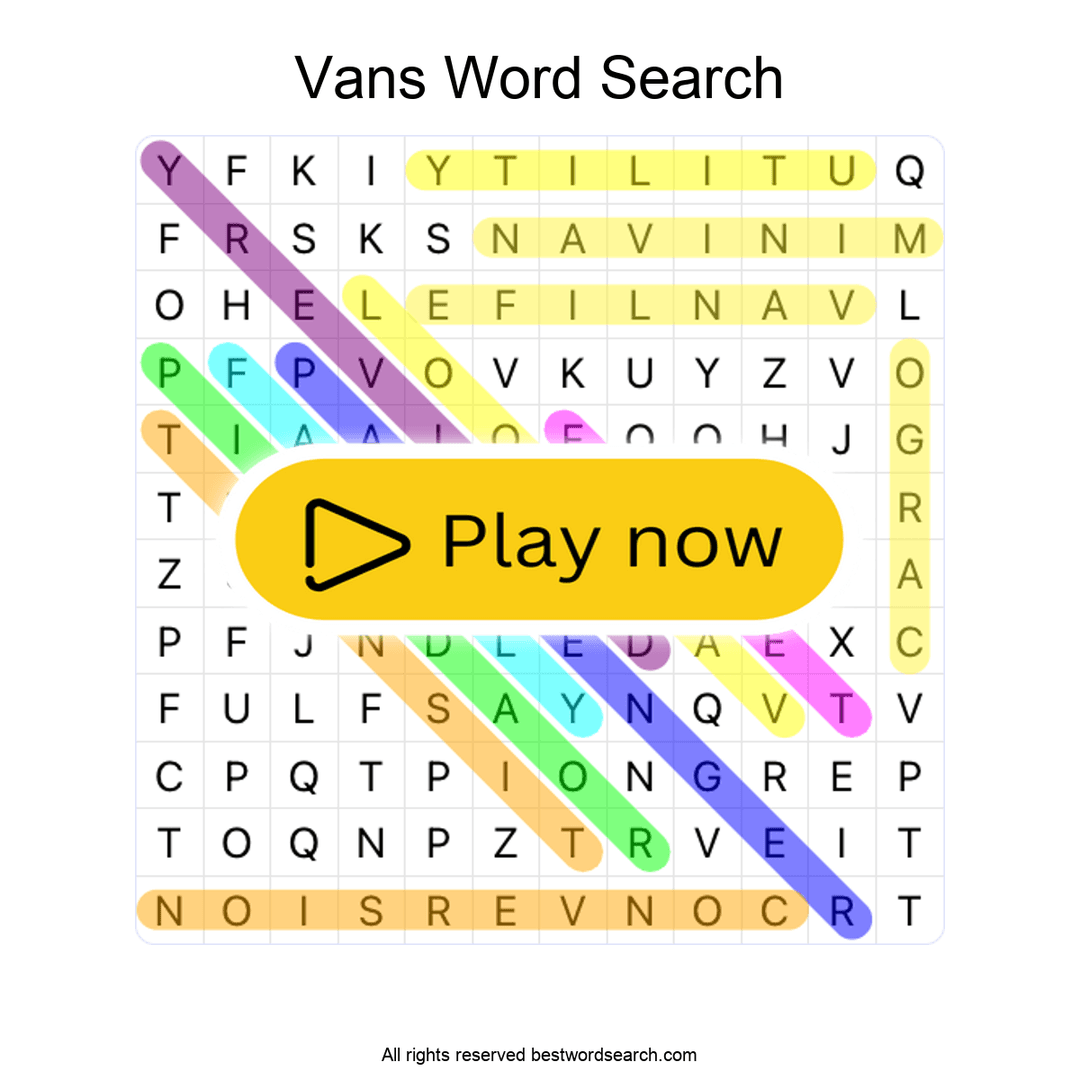 Vans puzzle