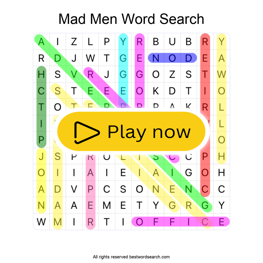 Mad Men puzzle
