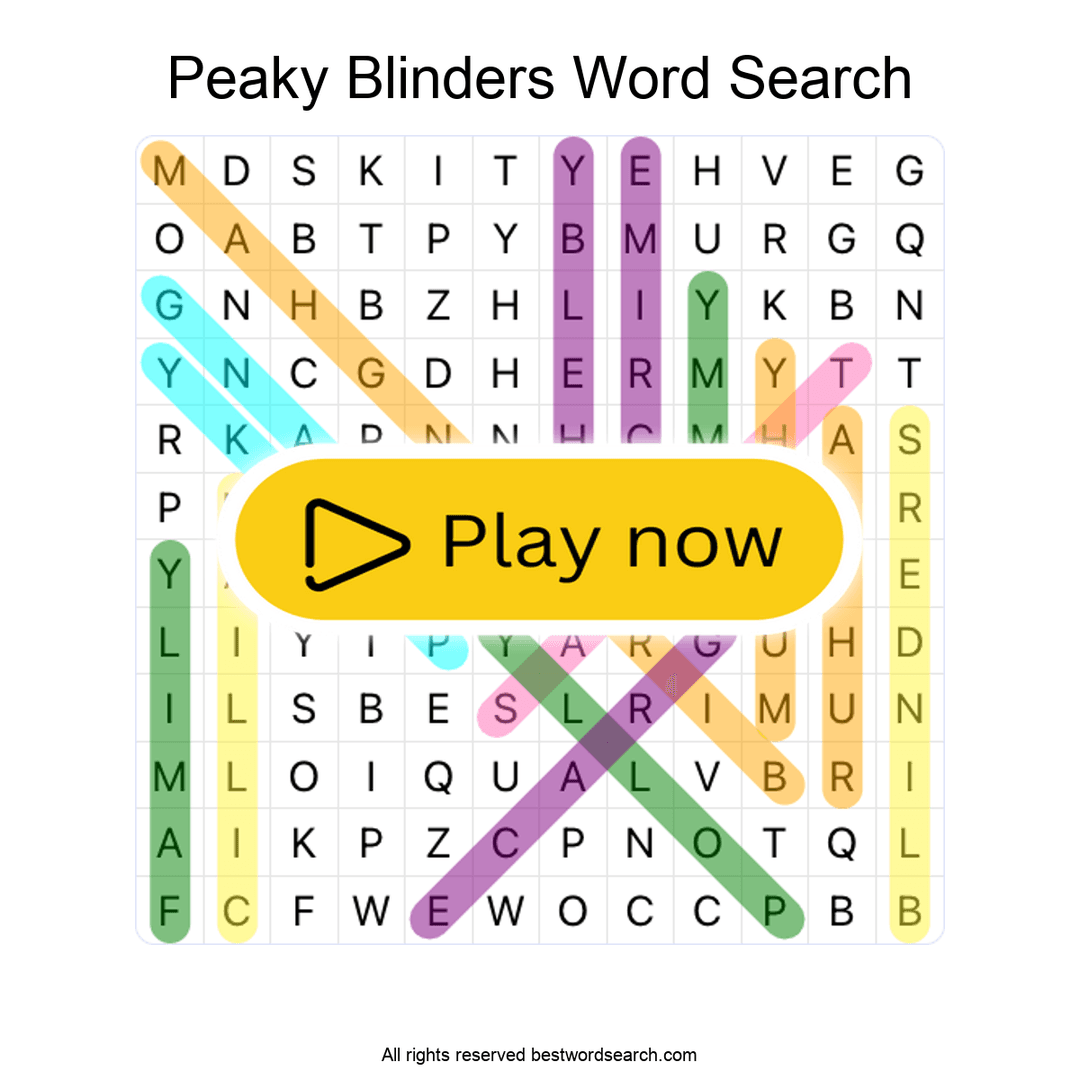 Peaky Blinders puzzle