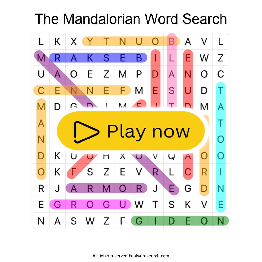 The Mandalorian puzzle
