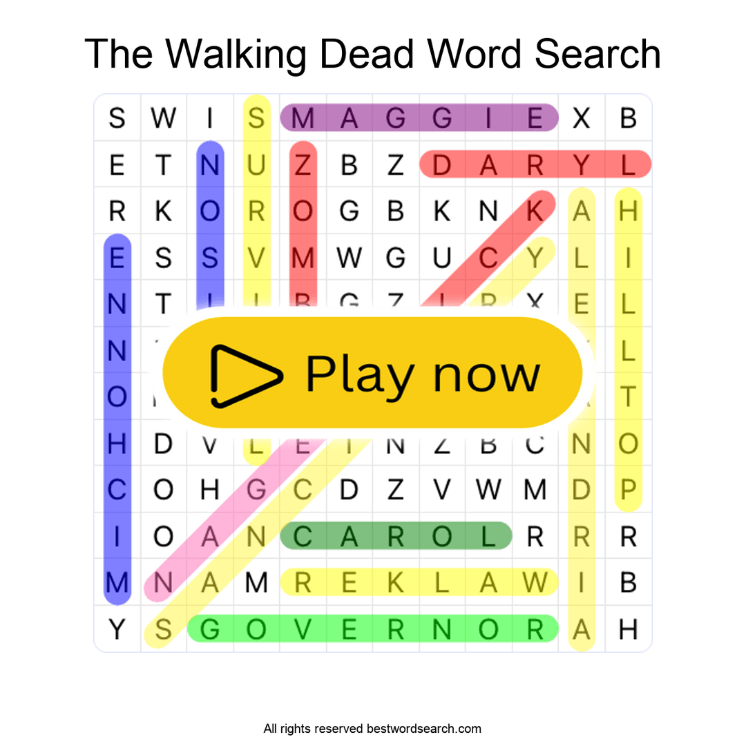 The Walking Dead puzzle