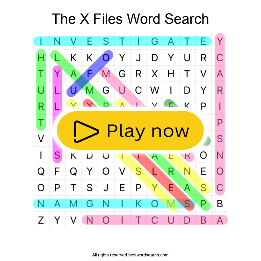 The X Files puzzle