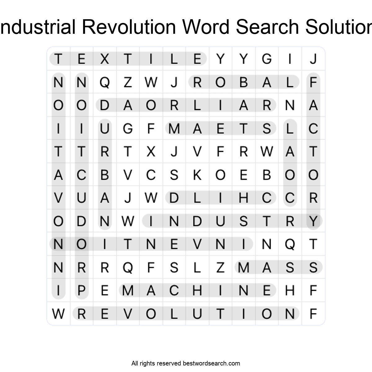 History word search puzzles